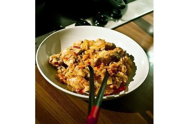 Nem kylling-wok
