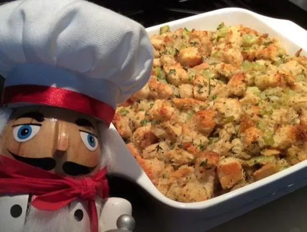 Frisk urtebrøddressing