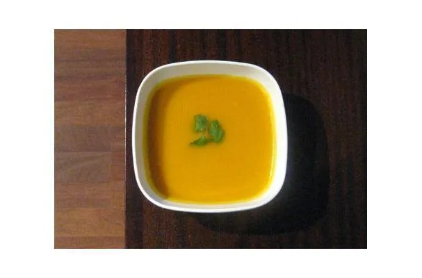 Kabocha-græskarsuppe